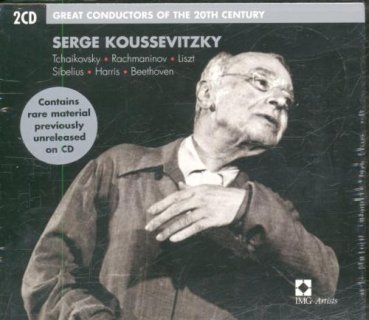 Serge Koussevitzky Great Conductors of the 20th Century 2 CD