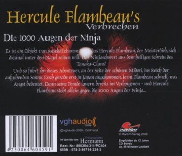 Hercule Flambeau's Verbrechen 4 Die 1000 Augen der Ninja