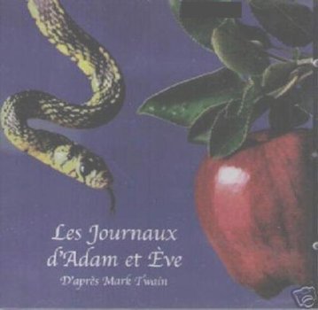 Les Journaux d'Adam et Ève - D'après Mark Twain CD