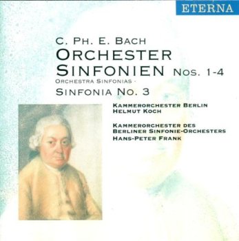 Bach Orchester Sinfonien 1-4 / Sinfonia 3 CD