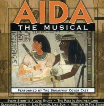 Aida the Musical Browadway Cover Cast CD