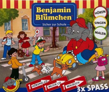Benjamin Blümchen - Sicher zur Schule Hörspiel + Musik CD