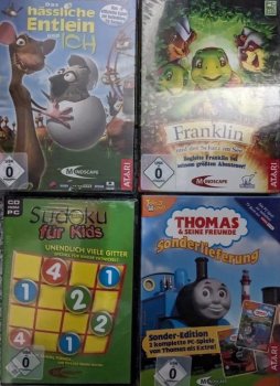 30 Stück PC-Spiele (Boxen und DVD-Format) XP