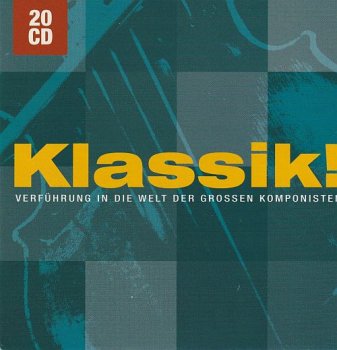 20 CD Box Klassik - Große Komponisten Bach, Händel, Vivaldi, Mozart etc.