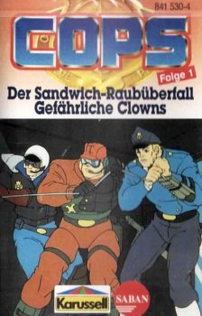 MC C.O.P.S. Cops Folge 1 Der Sandwich Raubüberfall Karussell Hörspiel