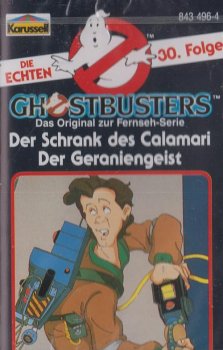 MC Die echten Ghostbusters 30 Karussell Hörspiel TV Serie Real