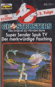 MC Die echten Ghostbusters 5 Karussell Hörspiel TV Serie Real
