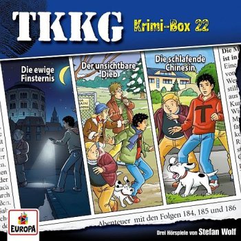 TKKG Krimi-Box 22 - 3 CD Hörspiel Folgen 184, 185, 186