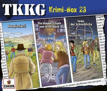 TKKG Krimi-Box 23 - 3 CD Hörspiel Folgen 187,188,189