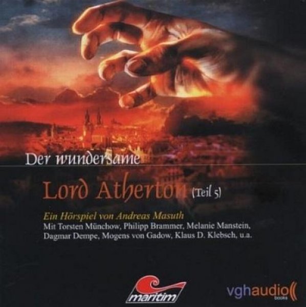 Der Wundersame Lord Atherton 1+3+4+5+6 CD Maritim Verlag Hörspiele