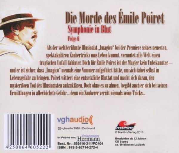Die Morde des Émile Poiret 6 -  Symphonie in Blut