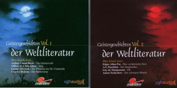 Geistergeschichten der Weltliteratur 1+2 (4 CD)