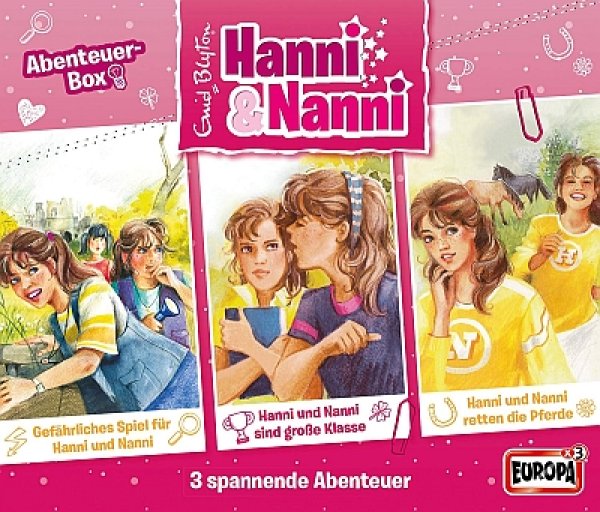 Hanni und Nanni Box 5 - 3er Box Abenteuerbox CD Hörspiele (19,20,21)