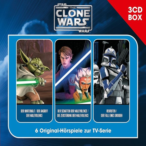 Star Wars The Clone Wars - 3 CD Hörspiel Box Nr. 1