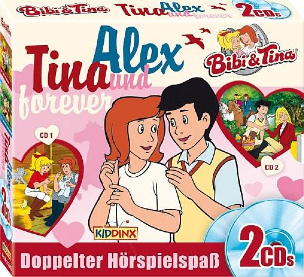 Bibi und Tina - Alex forever - 2 CD-Box Hörspiel Liebesbrief/Falsches Spiel