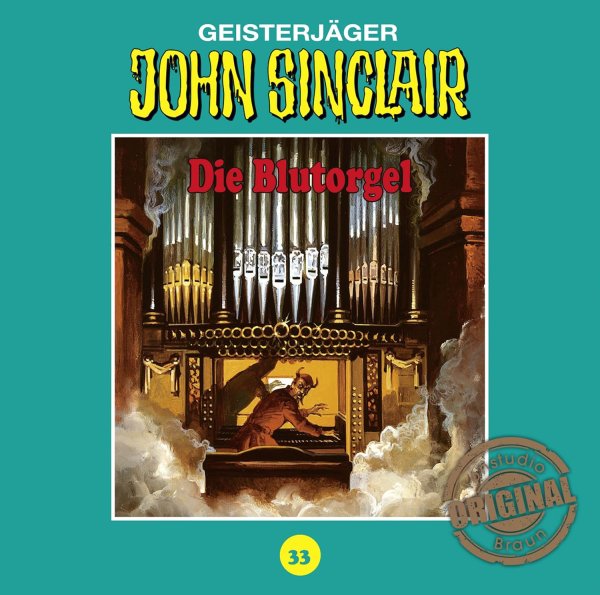 Tonstudio Braun John Sinclair Teil 33 Die Blutorgel Hörspiel CD