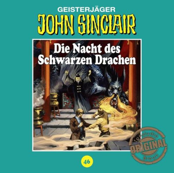 Tonstudio Braun John Sinclair Teil 46 Die Nacht des schwarzen Drachen Hörspiel CD