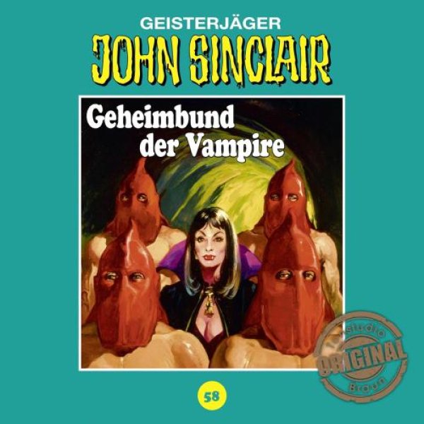 Tonstudio Braun John Sinclair Teil 58 Geheimbund der Vampire Hörspiel CD