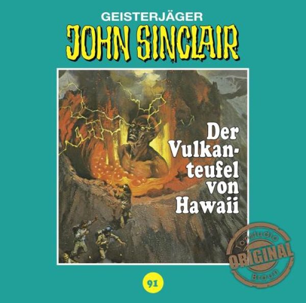 Tonstudio Braun John Sinclair Teil 91 Der Vulkanteufel von Hawaii Hörspiel CD