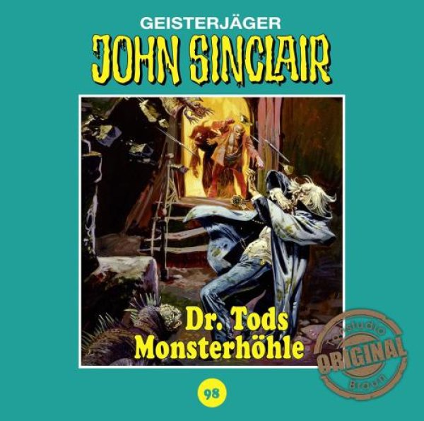 Tonstudio Braun John Sinclair Teil 98 Dr. Tods Monsterhöhle Hörspiel CD