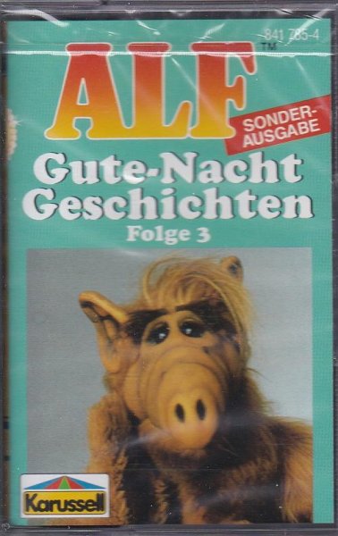 MC Alf Sonderausgabe Gute-Nacht Geschichten 3 Hörspiele zur TV-Serie Karussell