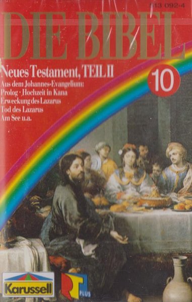 MC Die Bibel Folge 10 neues Testament Teil II Hörbuch Karussell