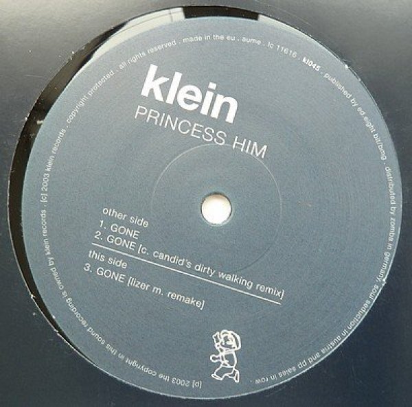 Vinyl 12" - Princess Him Gone