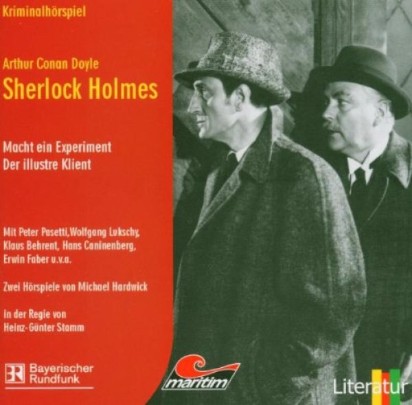 Sherlock Holmes Peter Pasetti Experiment / illustre Klient CD Hörspiel