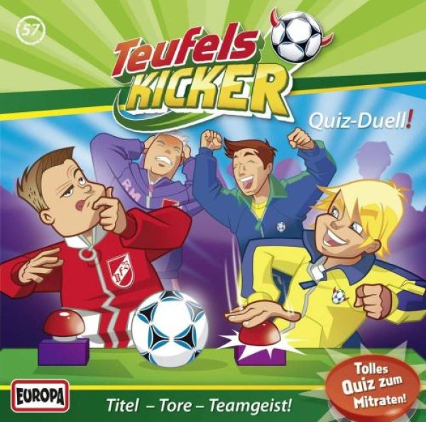 Teufelskicker Folge 57 Quiz-Duell - CD Hörspiel