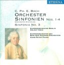 Bach Orchester Sinfonien 1-4 / Sinfonia 3 CD